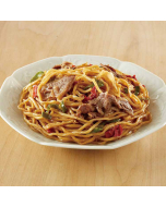 SL Creations Oyster Sauce Stir-Fried Noodles with Beef and Peppers [Japan Imported] 200g 1 serving