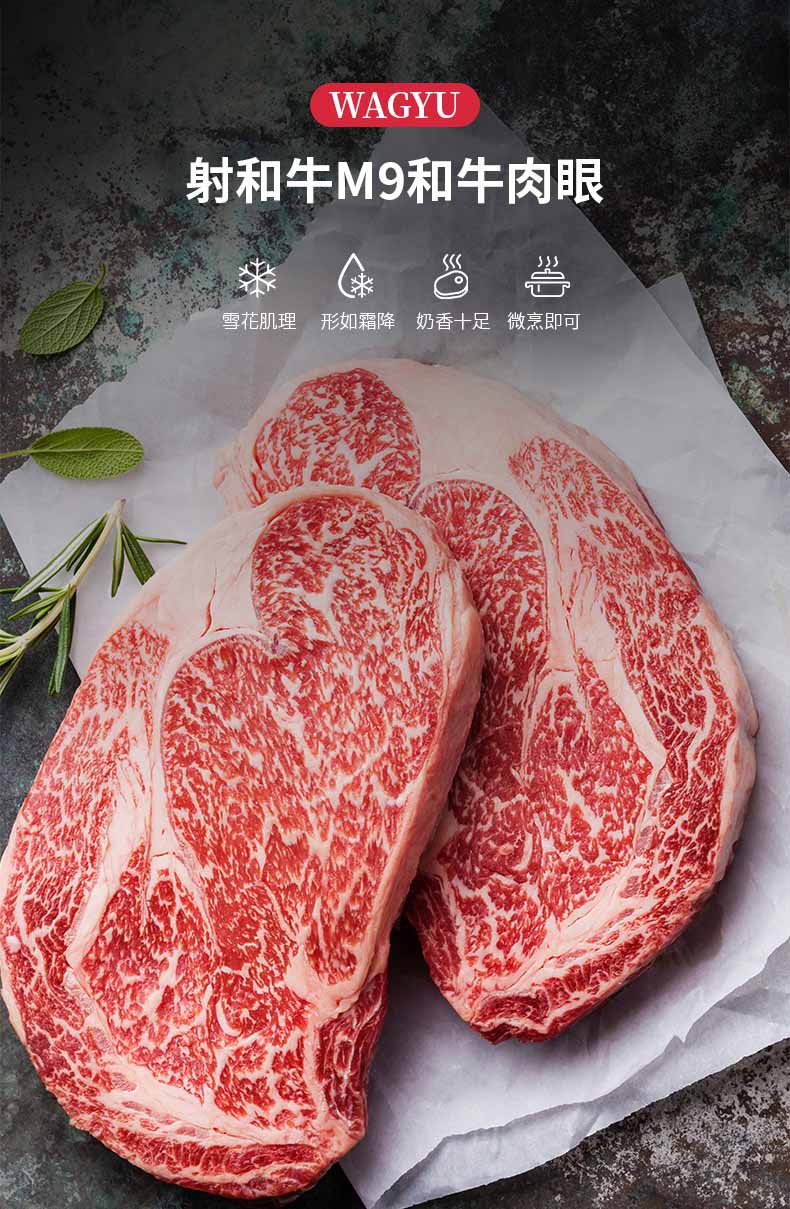 急凍食品, 肉類及家禽, 牛肉